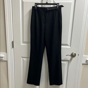 Akris Punto 100% Wolle-laine-wool Elegant Black Women's Trousers Size 4